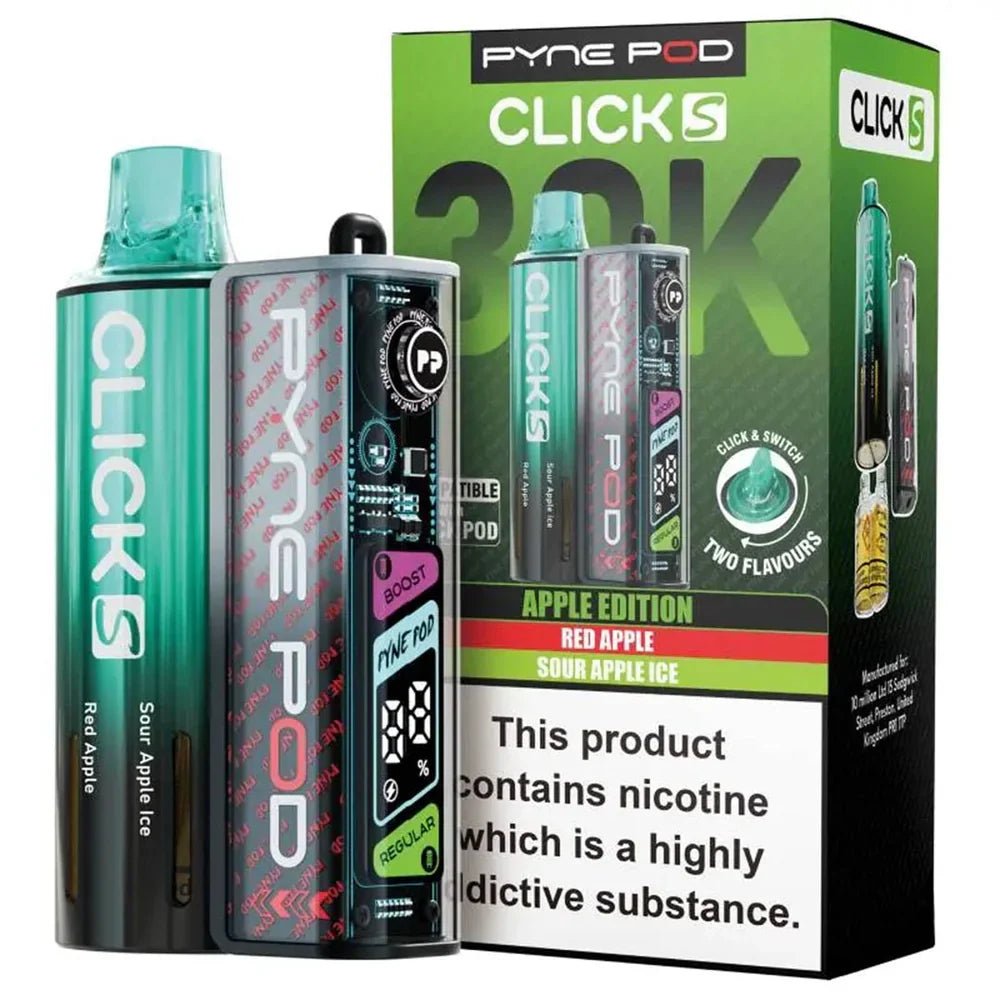 Shop Pyne Pod Click S 30K Prefilled Vape Kit - Apple Edition