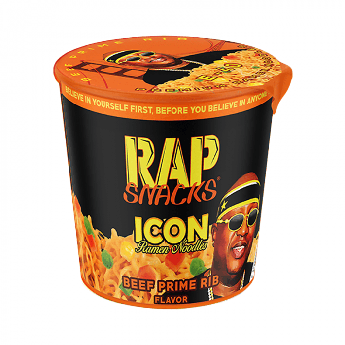 Shop Rap Snacks Icon Ramen Noodles - Beef Prime Rib Ramen Noodles E - 40 - 2.25oz (64g) - 