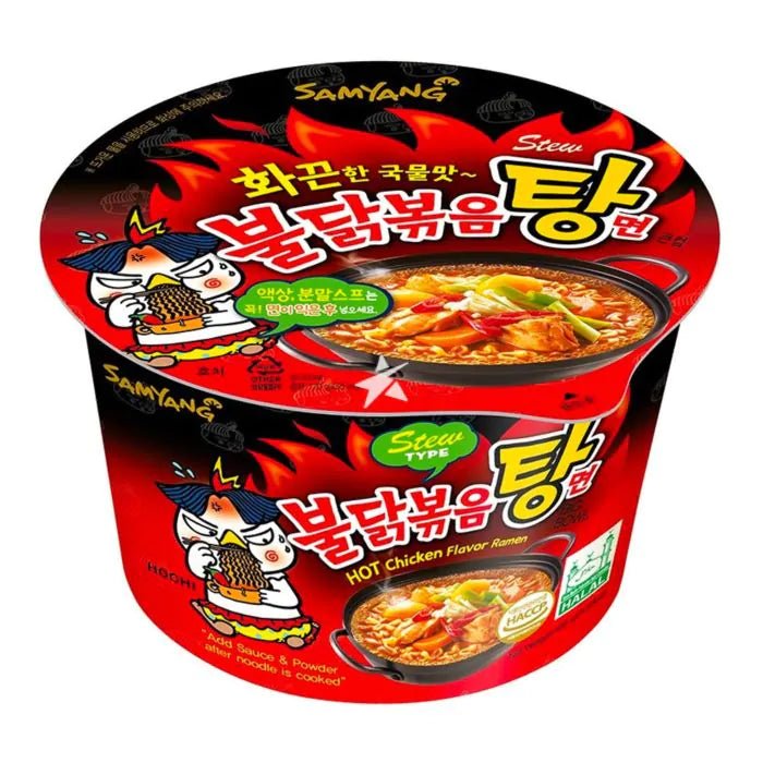 Shop Samyang Buldak Hot Chicken Flavour Ramen Stew Type Big Bowl - (120g) - 