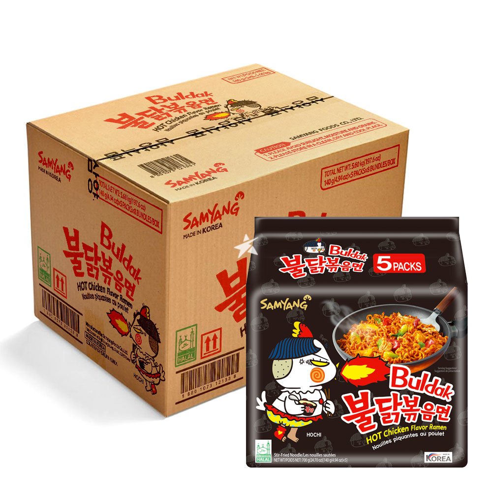 Shop Samyang Hot Chicken Flavour Ramen - (140g) - Box of 40