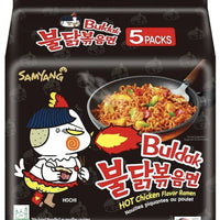 Shop Samyang Hot Chicken Flavour Ramen - (140g) - Pack of 5