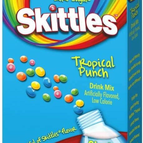 Shop Skittles Zero Sugar Singles to Go Tropical Punch USA - 0.53oz (15g) - Single Pack