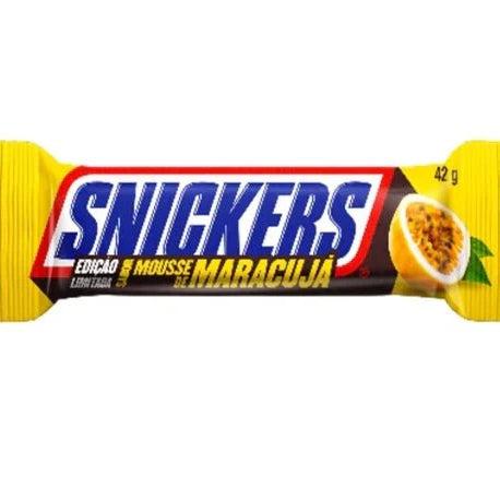 Shop Snickers Mousse De Maracuja Passionfruit Brazil Limited Edition - (42g) - Single Bar