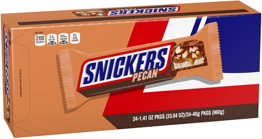 Shop Snickers Pecan Limited Edition USA - 1.41oz (40g) - Best Lowest ...