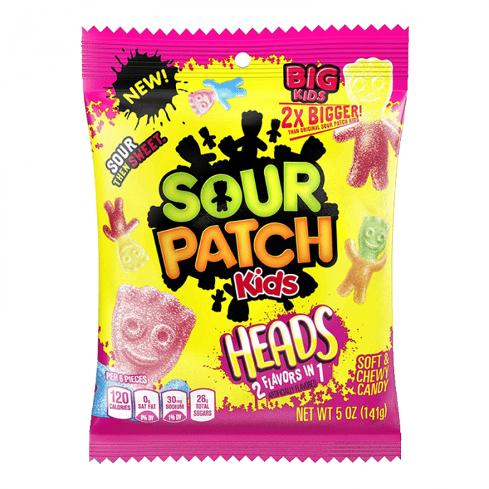 Shop Sour Patch Kids Big Heads 5oz (141g) - 