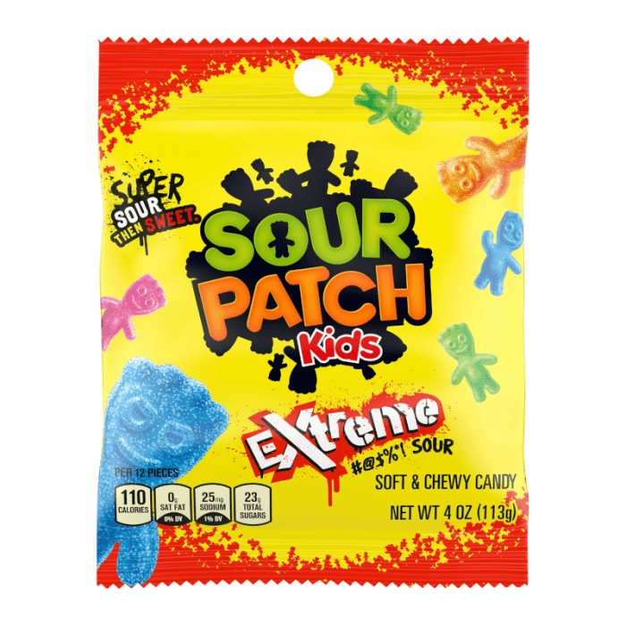 Shop Sour Patch Kids Extreme 4oz Peg Bag (113g) - 