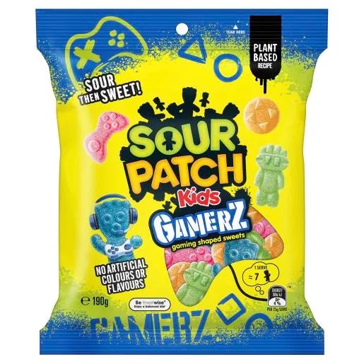 Shop Sour Patch Kids Gamerz - 6.7oz (190g) Halal - 