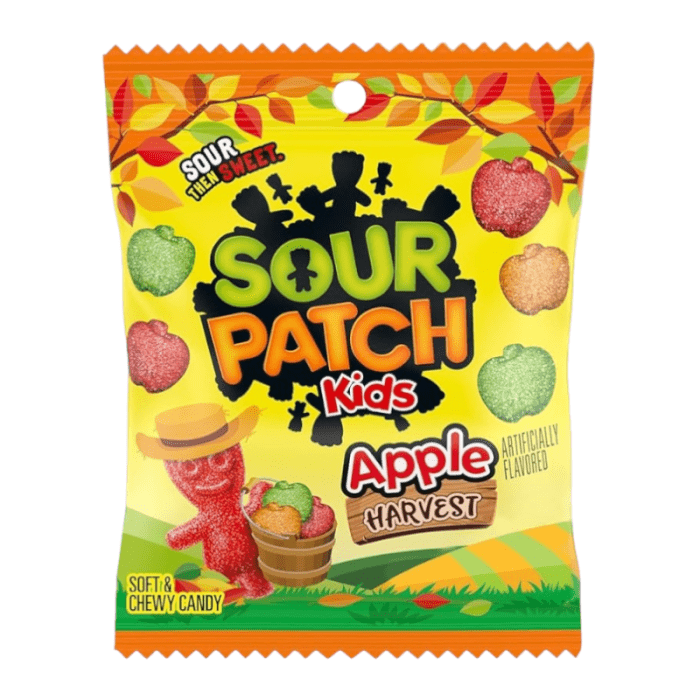 Shop Sour Patch Kids Halloween Apple Harvest Mix Peg Bag - 3.58oz (101g) - 