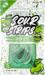 Shop Sour Strips Green Apple - 3.4oz (96g) - 