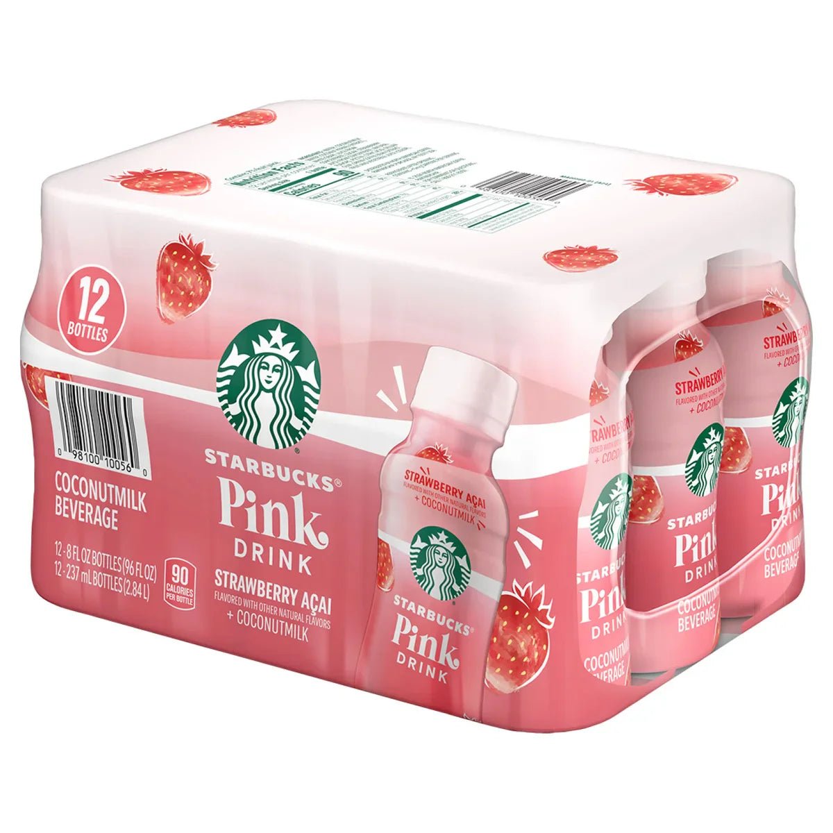Shop Starbucks Pink Drink Strawberry Acai with Coconut Milk - 8fl.oz (273ml) - 12 - pack