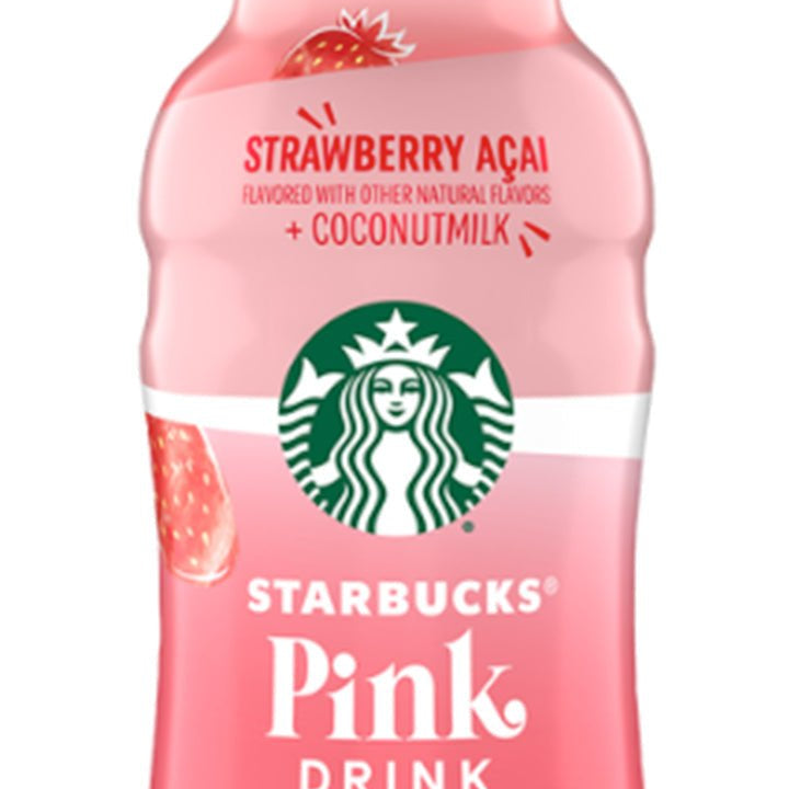 Shop Starbucks Pink Drink Strawberry Acai with Coconut Milk - 8fl.oz (273ml) - bottle