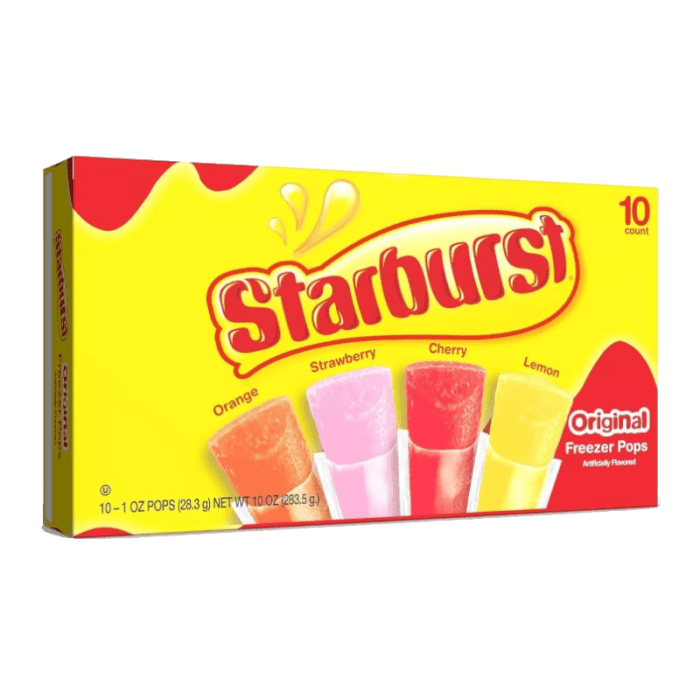 Shop Starburst Freezer Pops 10pk - 1oz (28.3g) - 