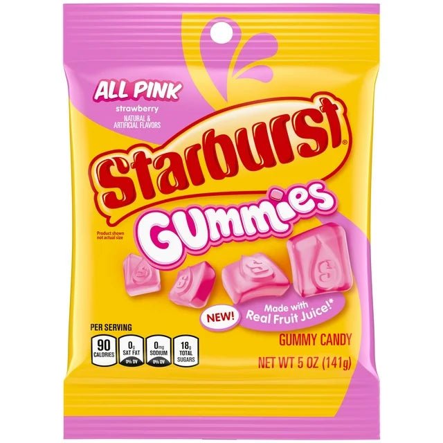 Shop Starburst Gummies All Pink - 5oz (141g) - 