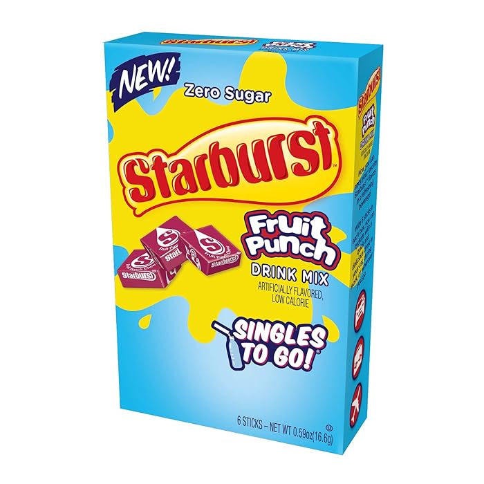 Shop Starburst Singles To Go Fruit Punch Sugar Free USA - 16.6g - Single Pack