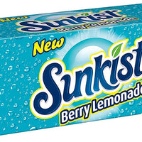 Shop Sunkist Berry Lemonade Flavoured Soda USA - 12fl.oz (355ml) - 12 Pack