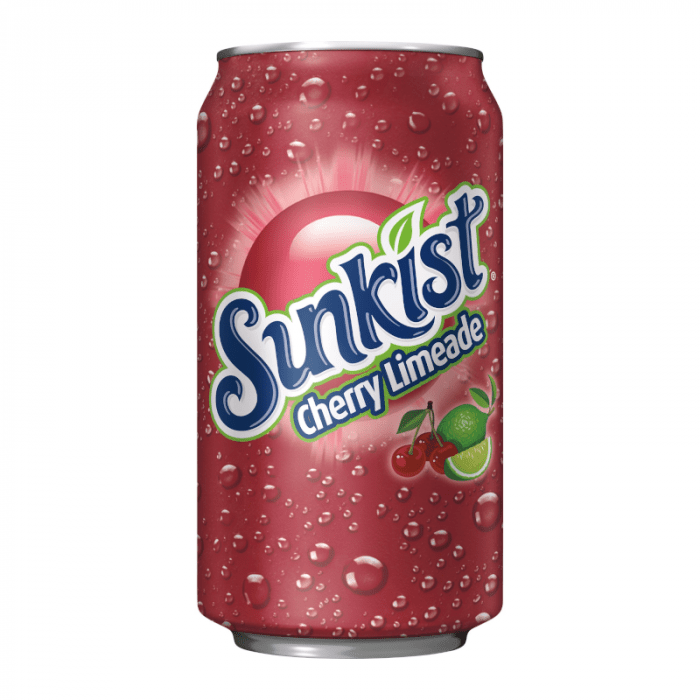Shop Sunkist Cherry Limeade Flavour Soda USA - 12fl.oz (355ml) - Single Can