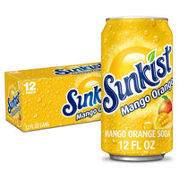 Shop Sunkist Mango Orange 12oz (355ml) - 12 Pack