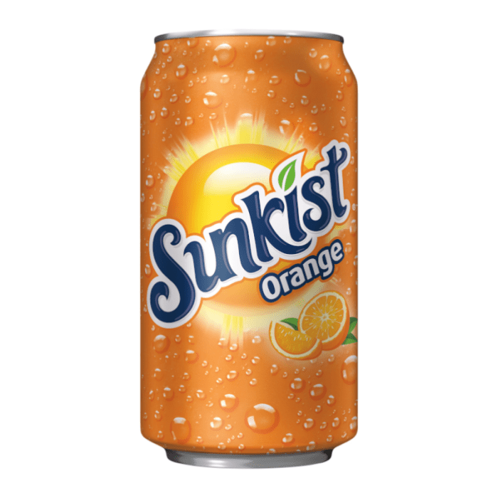 Shop Sunkist Orange Flavour Soda USA - 12fl. oz (355ml) - Single Can