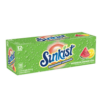 Shop Sunkist Watermelon Lemonade 12oz (355ml) - 12 Pack