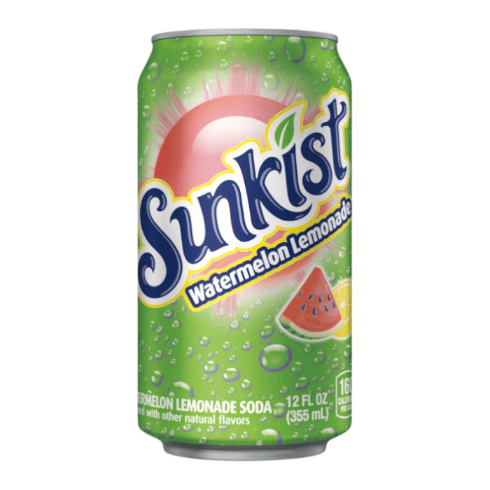 Shop Sunkist Watermelon Lemonade 12oz (355ml) - Single Can