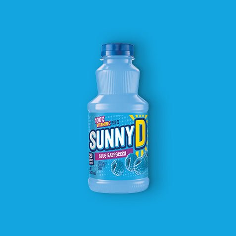 Shop Sunny D Blue Raspberry (473ml) - 