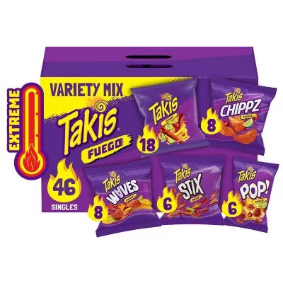 Shop Takis Fuego Pack Variety Mix (46 singles) - New - 