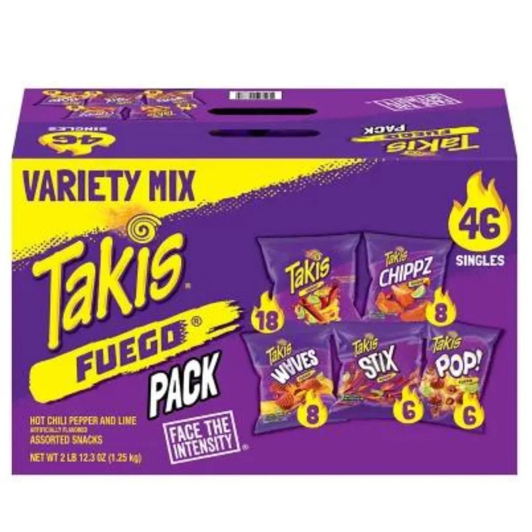 Shop Takis Fuego Pack Variety Mix (46 singles) - New - 
