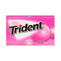 Shop Trident Bubblegum (14 pieces) - Single case