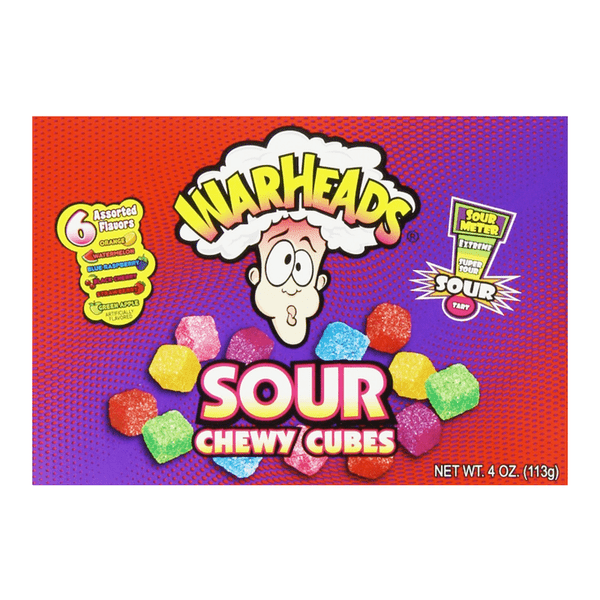 Shop Warheads Chewy Cubes 113g - 