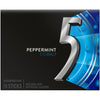 Wrigleys 5 Gum Cobalt Peppermint Flavoured Sugarfree Chewing Gum