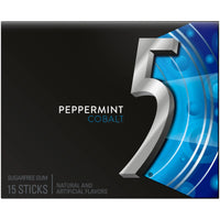Shop Wrigleys 5 Gum Cobalt Peppermint Flavoured Sugarfree Chewing Gum - Single Pack