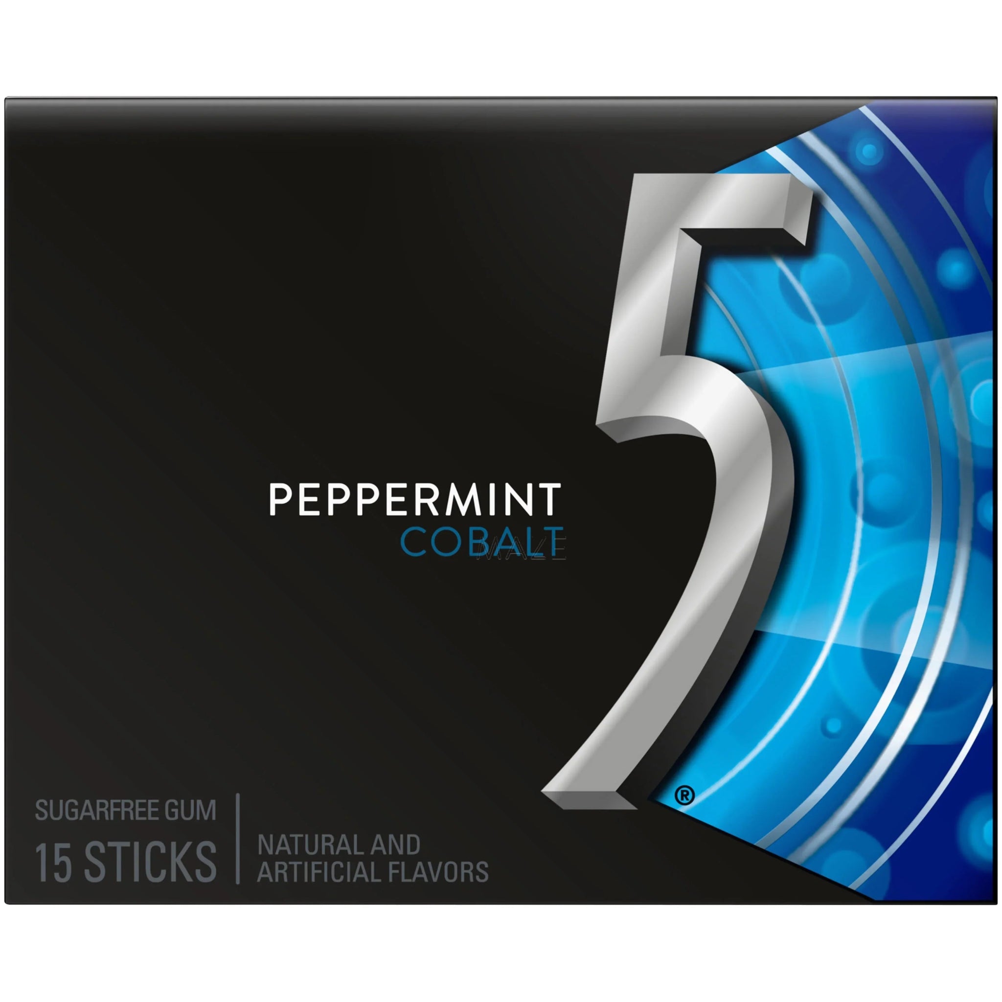 Shop Wrigleys 5 Gum Cobalt Peppermint Flavoured Sugarfree Chewing Gum - Single Pack