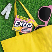 Shop Wrigleys Extra Pink Lemonade Limited Edition Flavoured Sugar free Chewing Gum - Box of 10