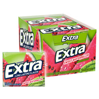 Shop Wrigleys Extra Sweet Watermelon Flavoured Sugar free Chewing Gum - Box of 10